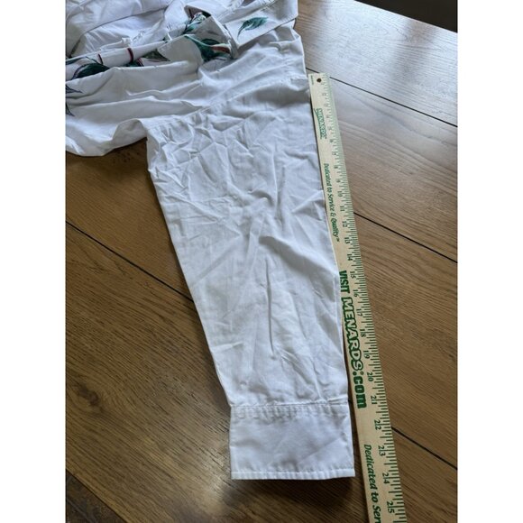 Creative Artwear Women Sz 2X Floral Beaded Artsy Art 80s 90's Button Down Signed - Picture 5 of 11